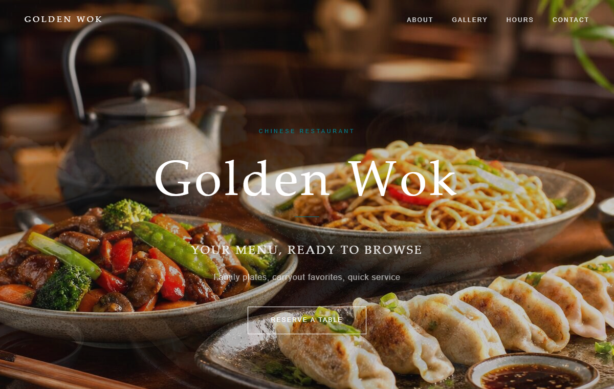 Upscale Editorial template preview